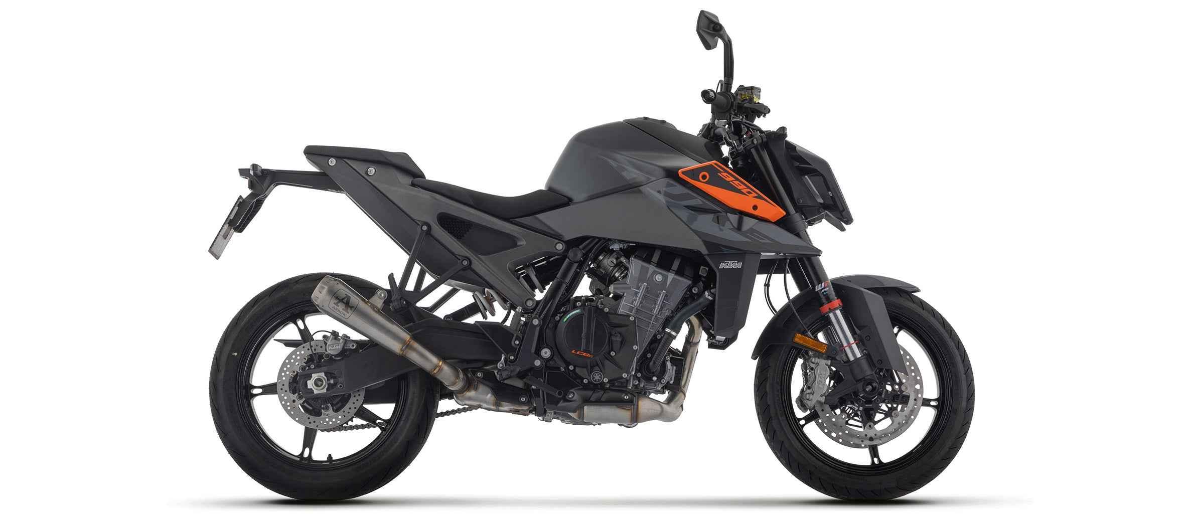 Terminale Pro-Race titanio per KTM DUKE 990 2024/2026 - Arrow (71973PR)