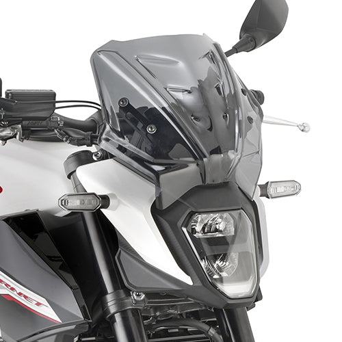 Cupolino Kappa 3122SK Fumè 25x31 cm – Honda CB 500 Hornet / Suzuki GSX-8S / GSX-S 1000 Parabrezza - Moon Bike - Vista 1