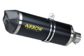 Terminale Race-Tech alluminio Dark con fondello carby per Ducati Multistrada 1200 / 1200S 2010/2014 - Arrow (71768AKN)