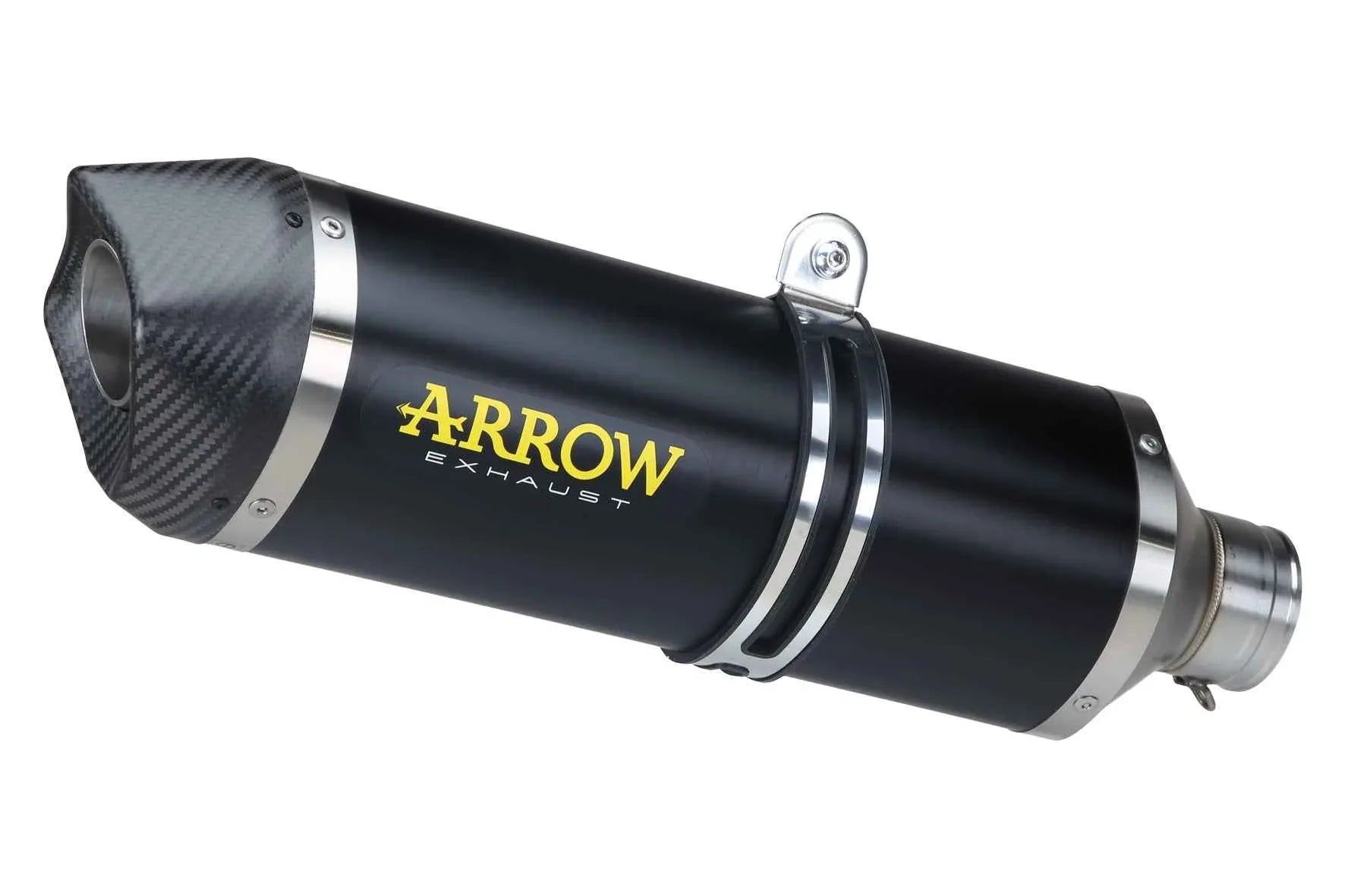 Terminale Race-Tech alluminio Dark con fondello carby per Ducati Multistrada 1200 / 1200S 2010/2014 - Arrow (71768AKN)