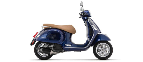 Arrow 53550ANN Kit Scarico Completo Urban Alluminio Dark Omologato – Piaggio Vespa GTS 125 i.e. - Moon Bike - Vista 1
