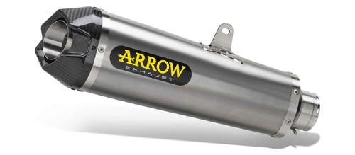 Arrow 71161PK Kit Terminali Works Titanio Racing (Dx+Sx) + Raccordi 1:1 Inox – Ducati Panigale V4 - Moon Bike - Vista 1