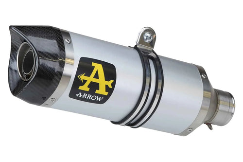 Arrow 71729AK Terminale Street Thunder Alluminio Fondello Carbonio Omologato – Suzuki GSX-R 600 / 750 - Moon Bike - Vista 1