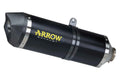 Terminale Race-Tech alluminio Dark con fondello carby per Honda NC 700 S 2012/2014 - Arrow (71796AKN)