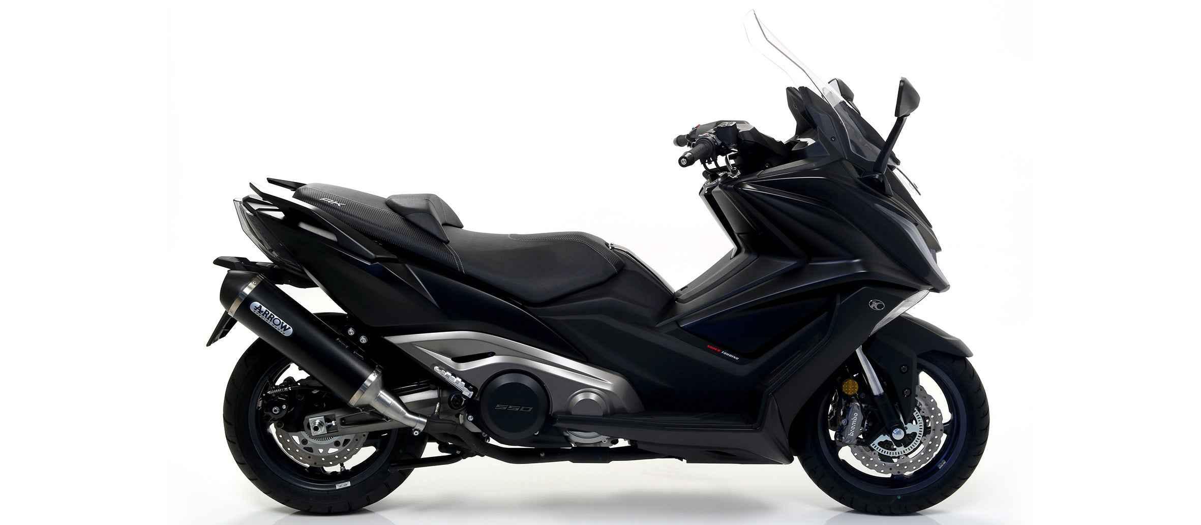 Raccordo racing per scarico Urban per Kymco AK 550 2017/2020 - Arrow (73014MI)