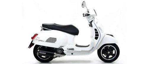 Arrow 53525ANN Terminale Urban Alluminio Dark Omologato – Piaggio Vespa GTS 300 i.e. (2017-2018) / GTS - Moon Bike - Vista 1