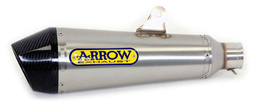Arrow 71723XKI Terminale X-Kone Acciaio Inox Fondello Carbonio Omologato – Kawasaki Z 750 / Z 750 R - Moon Bike - Vista 1