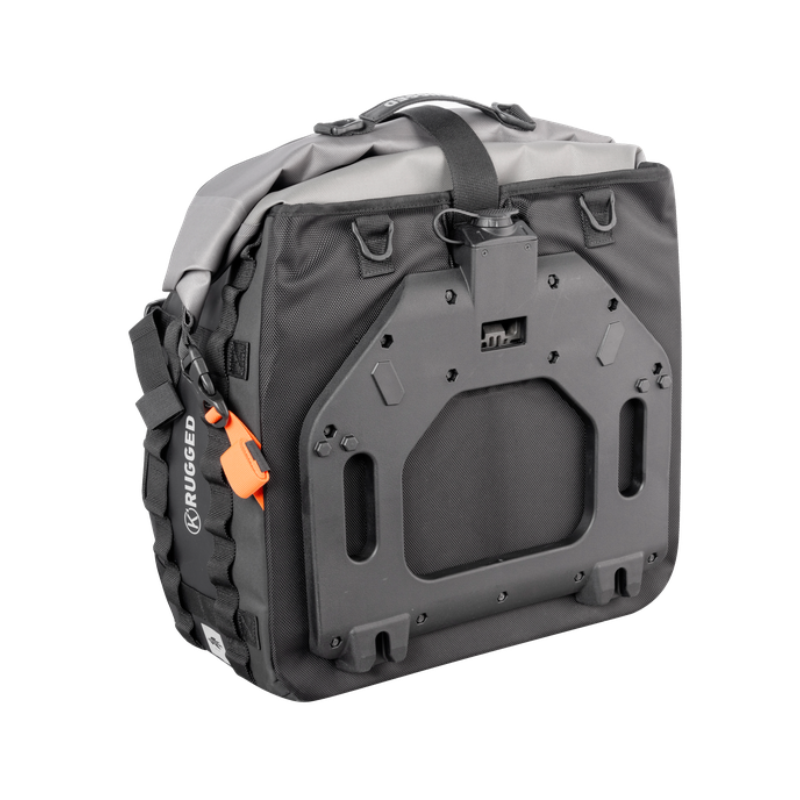 Par de alforjas laterales Kappa Moto AV07 K'Rugged 30+30 L impermeables MONOKEY para moto
