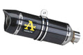 Terminale Thunder carbonio con fondello carby per Honda CBR 650 F 2014/2018 - Arrow (71821MK)