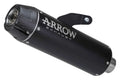 Terminale Jet-Race nichrom con fondello carby per Yamaha MT-07 2014/2020 - Arrow (71843JRN)