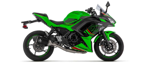 Arrow 71006VAN Kit Completo Racing Veloce Alluminio Dark – Kawasaki Ninja 650 / Z 650 (2024-2026) - Moon Bike - Vista 1