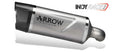 Terminale Indy Race EVO alluminio Dark con fondello carby per BMW S 1000 XR 2024/2026 - Arrow (77508AKN)