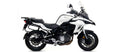 Terminale Race-Tech alluminio Dark con fondello carby per Benelli TRK 502 2017/2020 - Arrow (71878AKN)