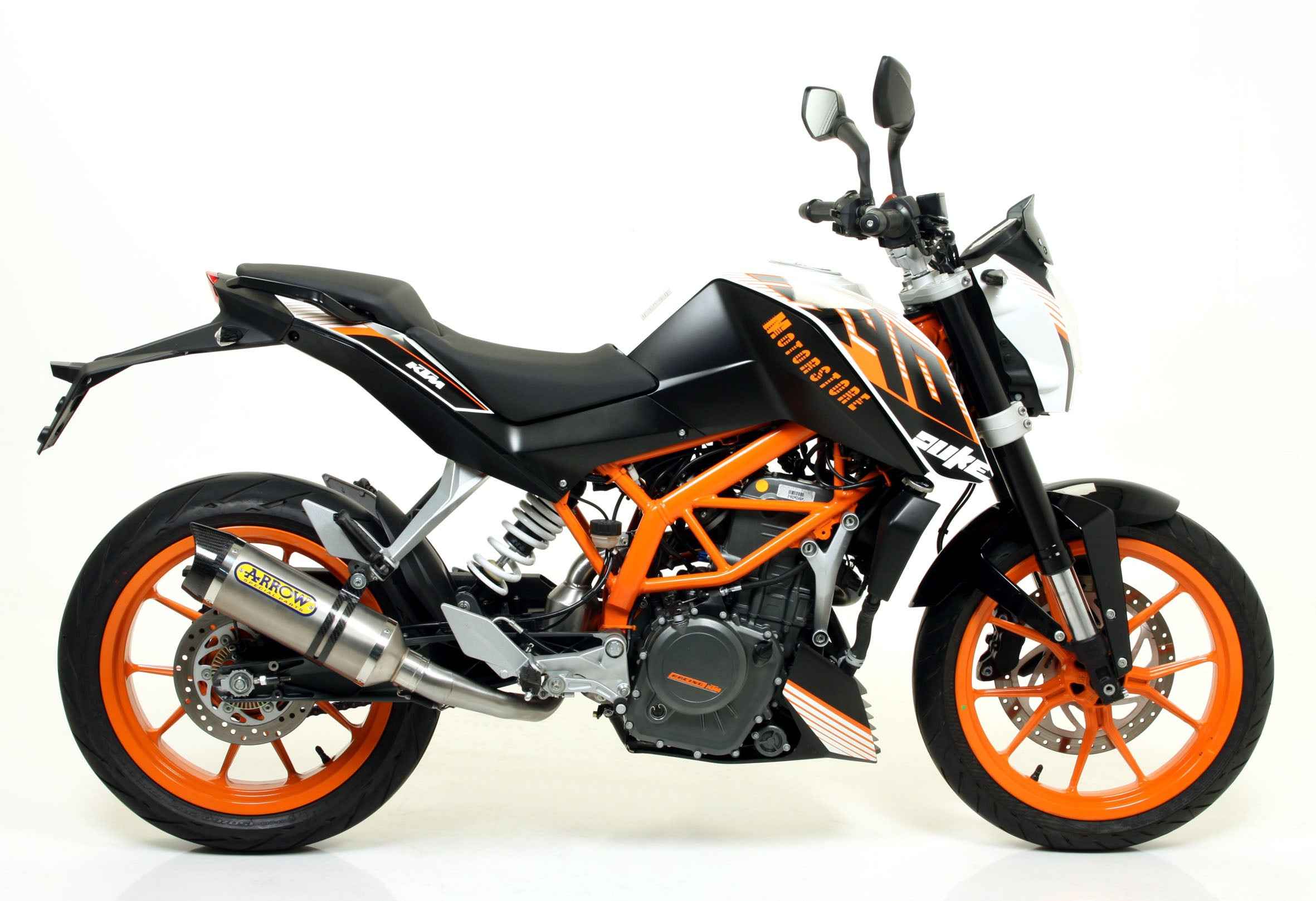 Raccordo catalitico omologato per KTM DUKE 390 2013/2016 - Arrow (71600KZ)