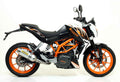 Terminale Thunder alluminio per KTM DUKE 390 2013/2016 - Arrow (71813AO)