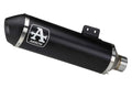 Terminale Urban alluminio Dark con fondello Dark per Kymco AK 550 2017/2020 - Arrow (73513ANN)