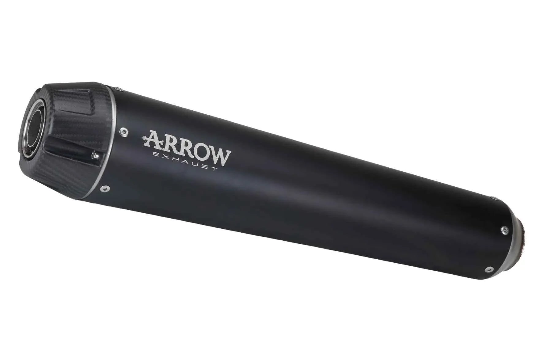 Kit terminale Rebel con fondello in carbonio per Kawasaki Vulcan S 650 2017/2020 - Arrow (74505RB)