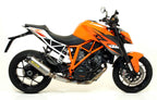 Terminale Race-Tech in titanio con fondello carby per KTM 1290 SuperDuke R 2014/2016 - Arrow (71820PK)
