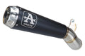 Terminale Pro-Race nichrom Dark per Ducati Scrambler 800 Classic 2017/2020 - Arrow (71876PRN)