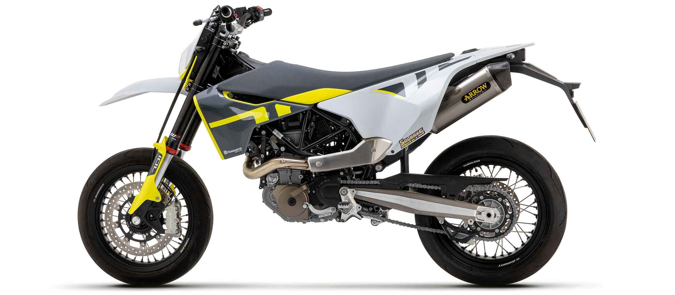 Raccordo racing per Husqvarna 701 Enduro/Supermoto 2021/2024 - Arrow (72175PD)