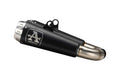 Terminali Pro-Race nichrom Dark (Dx+Sx) per Ducati Hypermotard 950 / 950 SP 2019/2021 - Arrow (71895PRN)