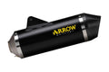 Terminale Race-Tech alluminio Dark con fondello carby per KTM 690 SMC R 2019/2020 - Arrow (72624AKN)