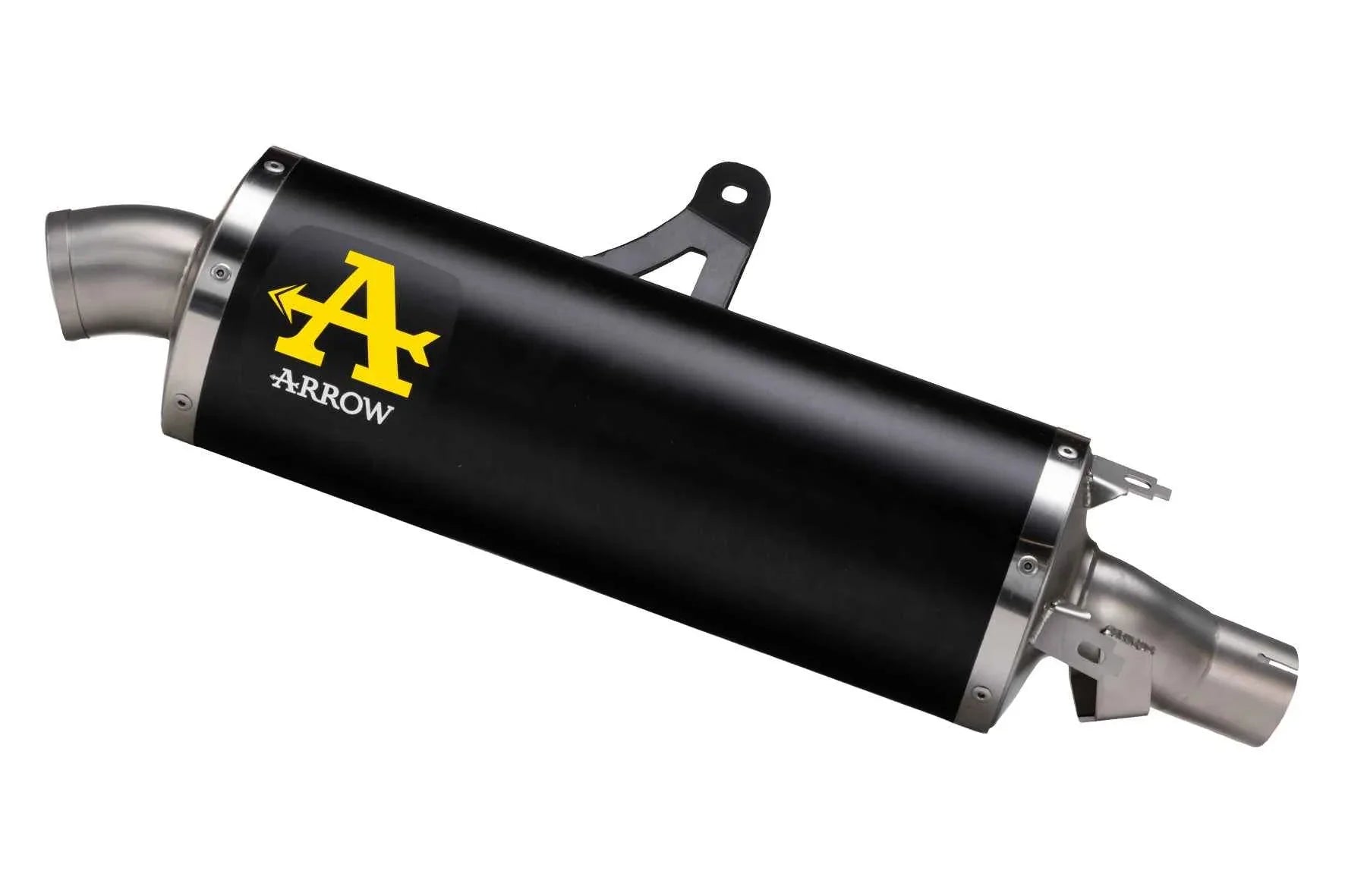 Terminale Maxi Race-Tech Approved alluminio dark per Honda Africa Twin CRF 1100 L 2020/2023 - Arrow (72625AON)
