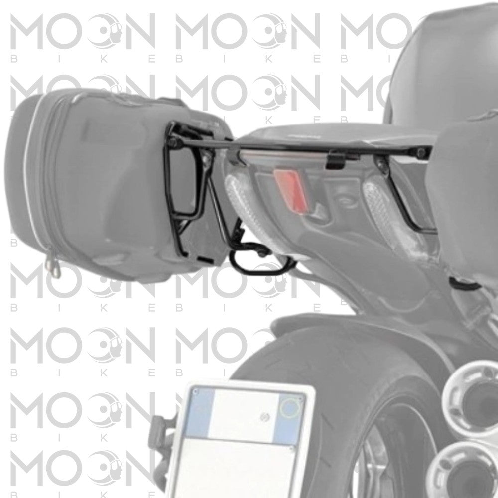Telaietti borse laterali Kappa TE7405K per Ducati Diavel 1200 2011-2018