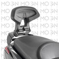 Schienalino passeggero Kappa KTB6107A per Kymco Downtown 125i 350i 2015-2022