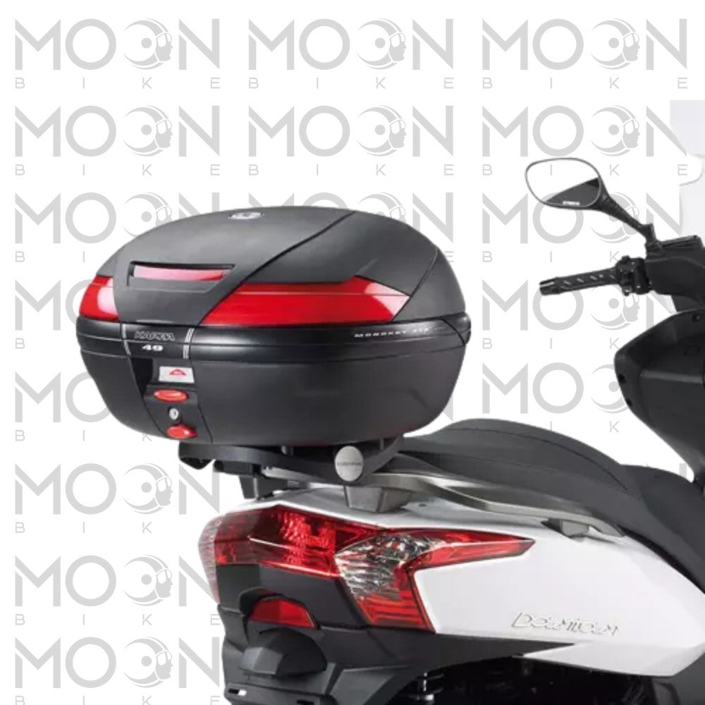 Portapacchi posteriore Kappa KR92 Monokey per Kymco Downtown 125 200 300 2009-2017
