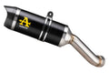 Terminale Street Thunder alluminio Dark con fondello carby per Kawasaki Z 900 2020/2024 - Arrow (71912AKN)
