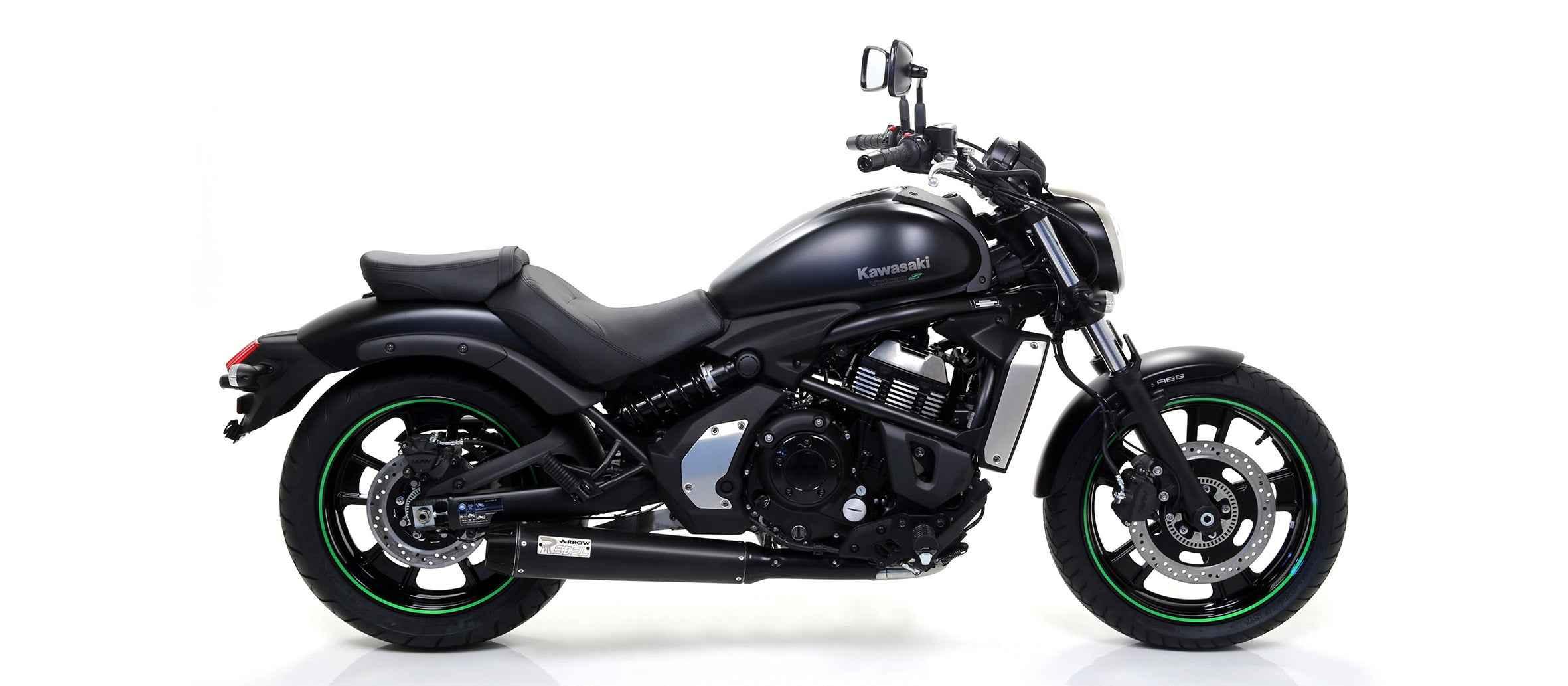 Collettori racing per terminale Rebel per Kawasaki Vulcan S 650 2017/2020 - Arrow (74003MI)