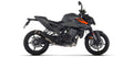 Terminale Pro-Race nichrom Dark per KTM DUKE 990 2024/2026 - Arrow (71973PRN)