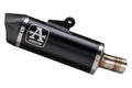 Terminale Maxi Race-Tech alluminio Dark con fondello carby per BMW R 1250 R / RS 2019/2020 - Arrow (71925AKN)