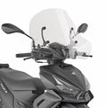 Parabrezza Kappa 6135AK montato sulla Kymco Micare 125 con le staffe del kit attacchi A6135AK