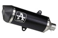 Terminale Urban alluminio Dark con fondello in carbonio per Honda PCX 125 2021/2024 - Arrow (53540AKN)