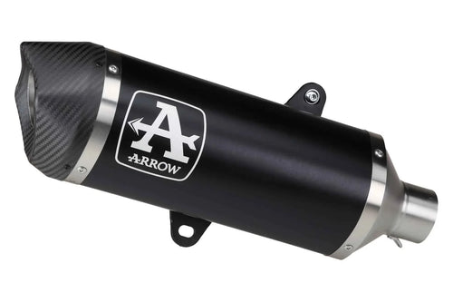Arrow 53540AKN Terminale Urban Alluminio Dark Omologato (Fondello Carbonio) – Honda PCX 125 - Moon Bike - Vista 1