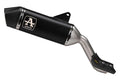 Terminale Veloce in titanio Dark per Ducati Multistrada V4 1100 2021/2024 - Arrow (72501VLN)
