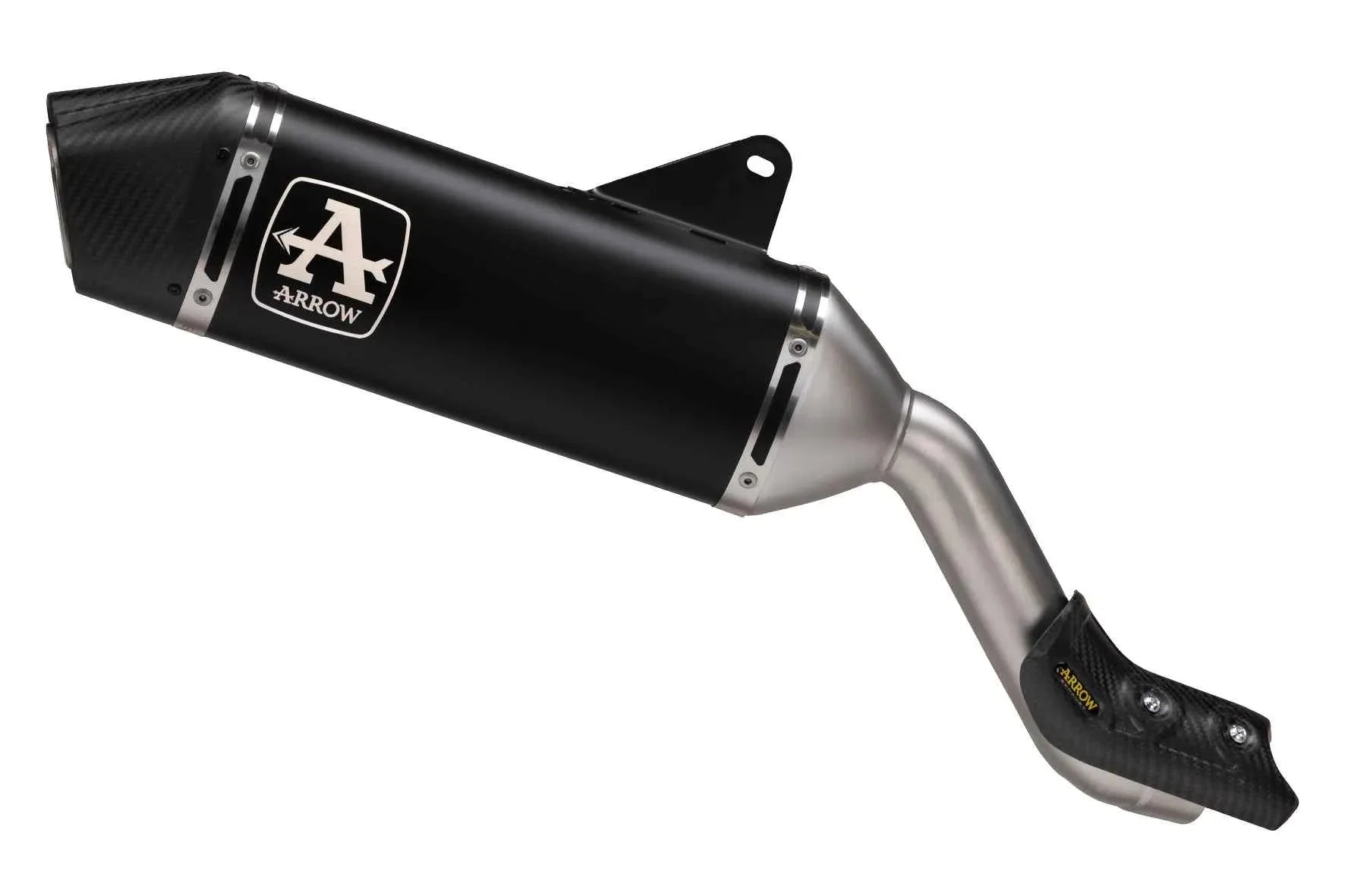 Terminale Veloce in titanio Dark per Ducati Multistrada V4 1100 2021/2024 - Arrow (72501VLN)