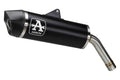 Terminale Maxi Race-Tech alluminio Dark con fondello carby per BMW F 750 GS 2021/2024 - Arrow (72639AKN)
