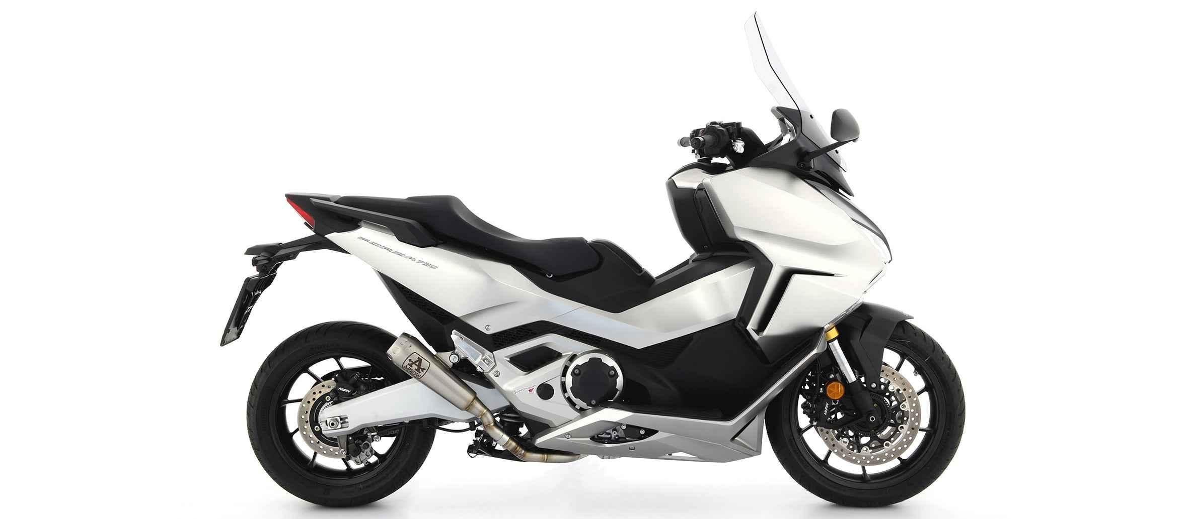 Terminale Pro-Race nichrom per Honda FORZA 750 2021/2024 - Arrow (73518PRI)