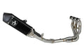 Kit completo racing con terminale Veloce in alluminio Dark per Triumph STREET TRIPLE 765 RS 2023/2024 - Arrow (71005VAN)