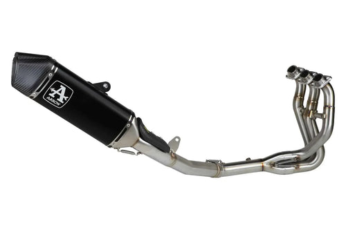 Arrow 71005VAN Kit Scarico Completo Racing Veloce Alluminio Dark – Triumph Street Triple 765 RS - Moon Bike - Vista 1
