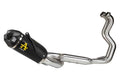 Kit completo Works nichrom Dark con fondello carby per Suzuki GSX-8S 2023/2024 - Arrow (71979PKN)