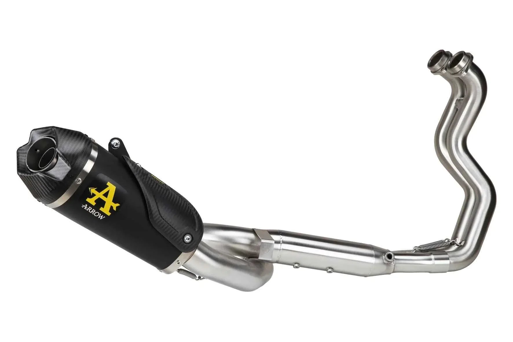 Kit completo Works nichrom Dark con fondello carby per Suzuki GSX-8S 2023/2024 - Arrow (71979PKN)