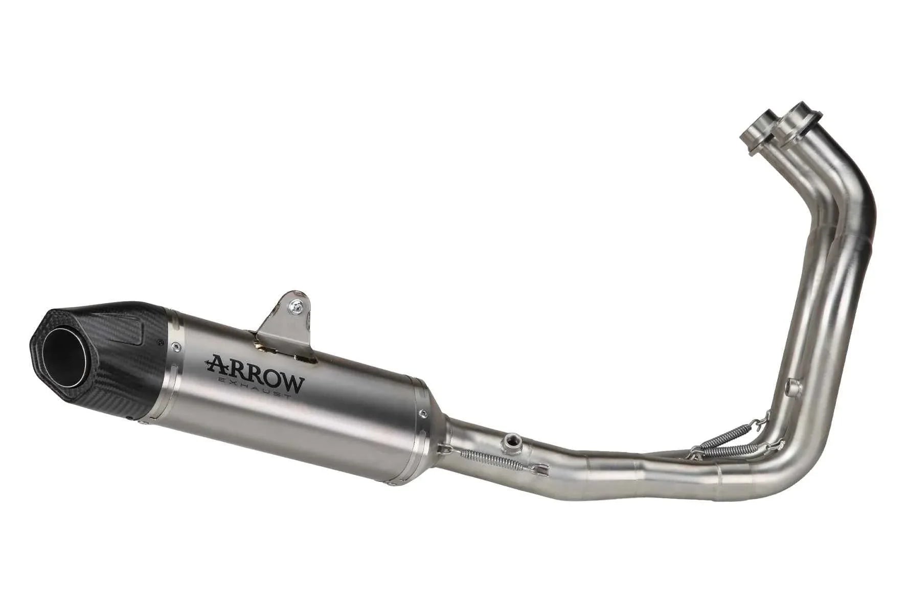 Kit completo con terminale Icon in titanio per Yamaha Tracer 7 / Tracer 7 GT 2025/2026 - Arrow (77003PK)