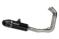 Kit completo con terminale Icon in alluminio Dark per Yamaha Tracer 7 / Tracer 7 GT 2025/2026 - Arrow (77003AKN)