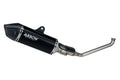 Terminale Icon in alluminio Dark per Zontes 125 U - Urban - Roadster 2025/2026 - Arrow (77505AKN)