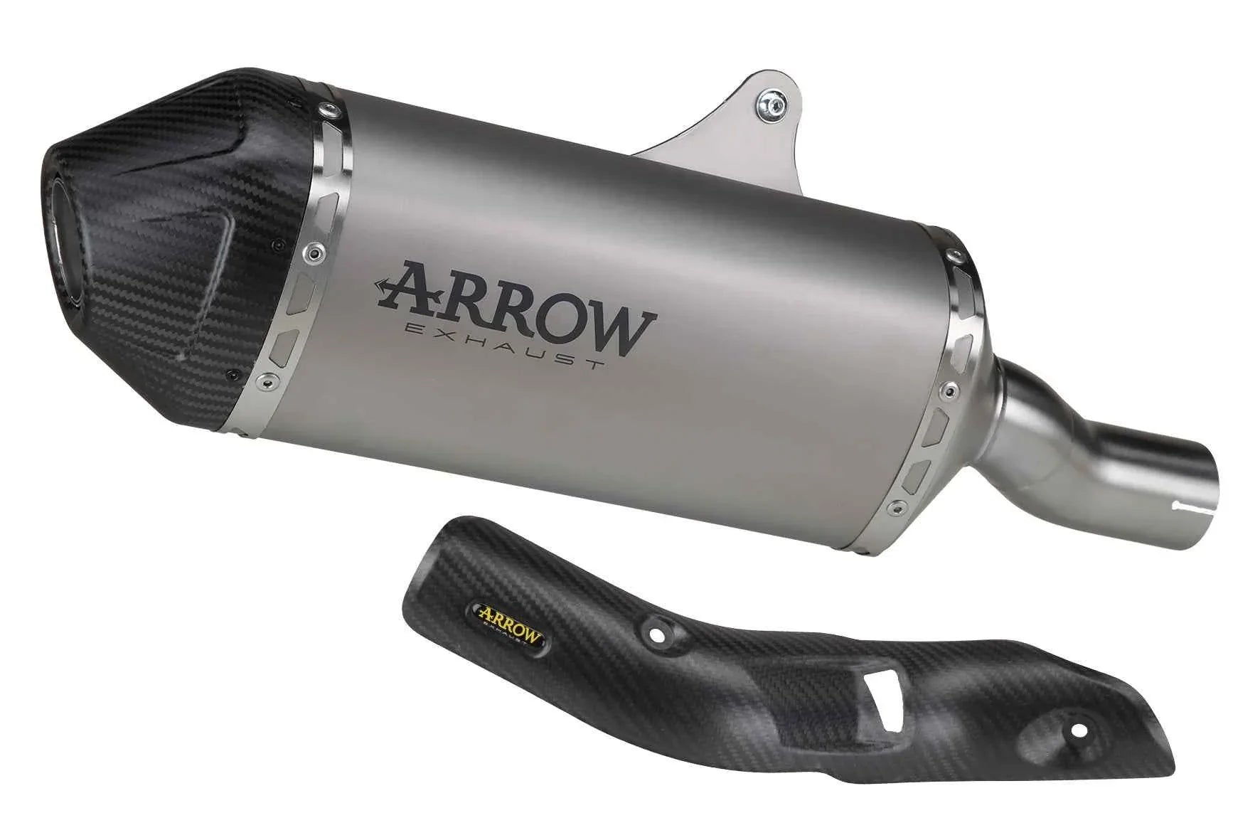 Terminale Explorer in titanio per Suzuki V-STROM 800DE / SE 2023/2024 - Arrow (72691PK)
