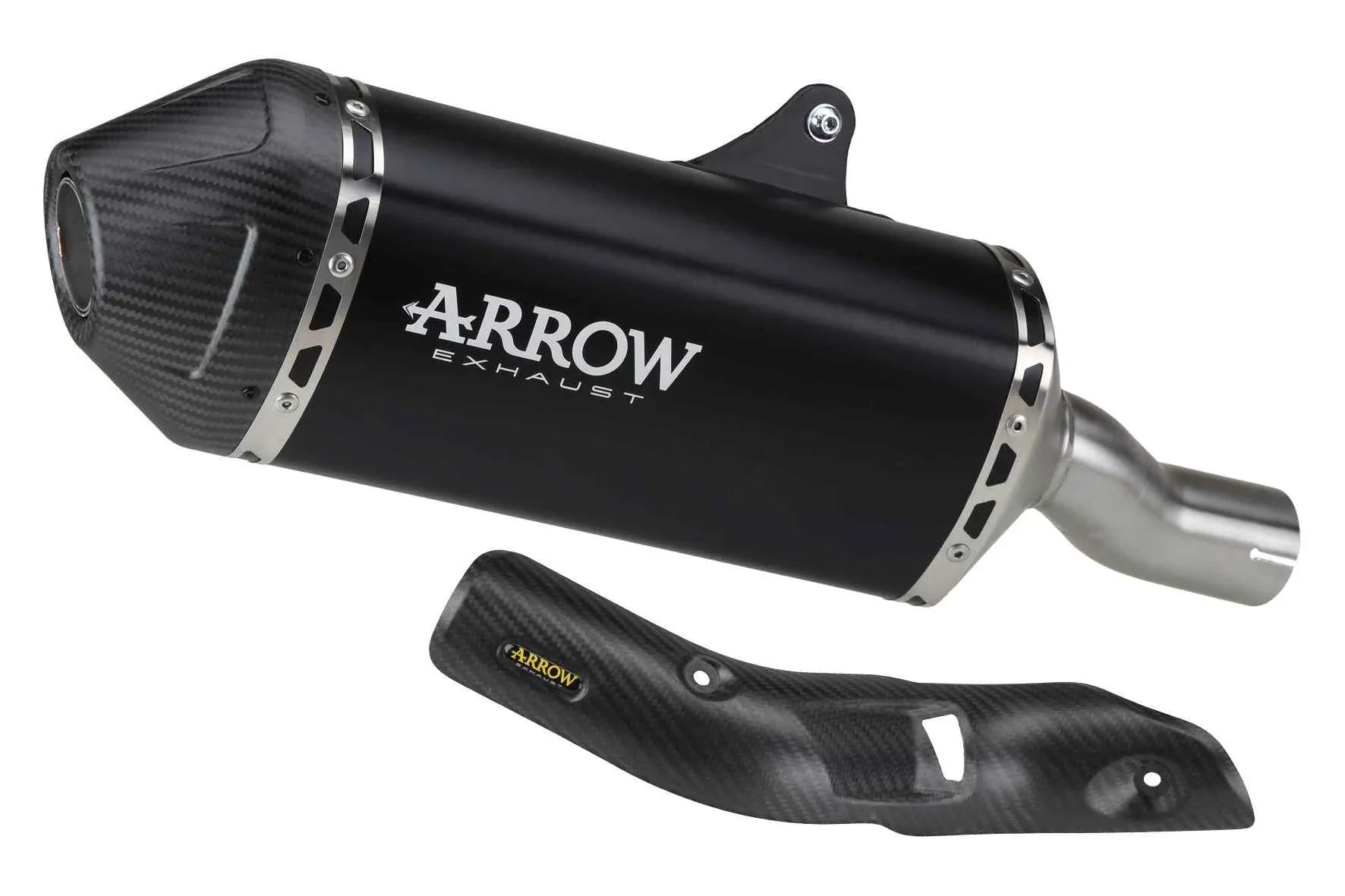 Terminale Explorer in alluminio Dark per Suzuki V-STROM 800DE / SE 2023/2024 - Arrow (72691AKN)